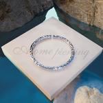 Silver Hoop Helix Piercing Jewelry - Thin Tiny 20 Gauge 8mm Cartilage Earrings for Women - Handmade 925 Sterling Silver Dainty Cartilage Earring Hoop Ring - Gift Ready