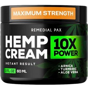 Soothing Hemp Cream for Joint and Muscle Relief