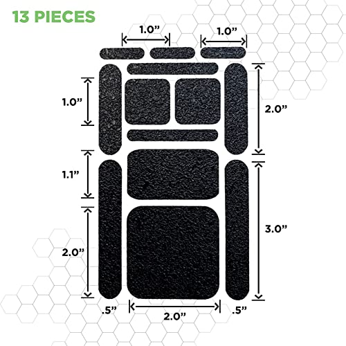 Dragon Grips Multi-Purpose Grip Tape Stickers for Devices
