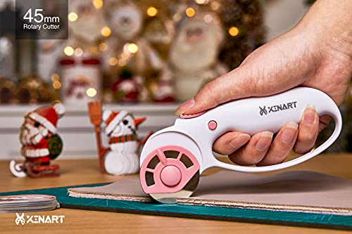 Xinart 45mm Pink Rotary Cutter for Scrapbooking