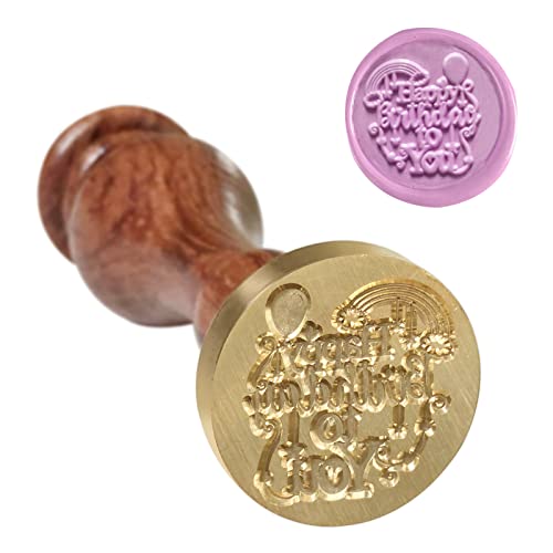 Birthday Balloon Wax Seal Stamp - Ideal for Scrapbooking