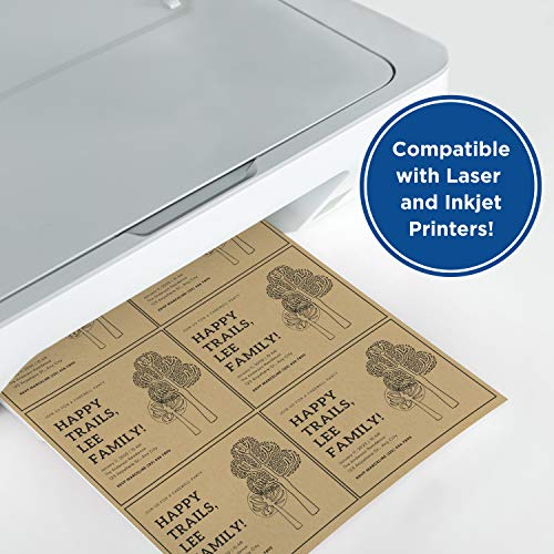 Print Works Kraft Cover Stock - 40 Sheets