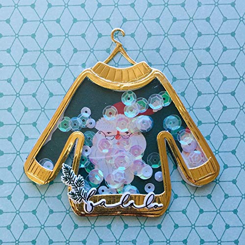 Cute Ugly Sweater Metal Cutting Dies for Scrapbooking
