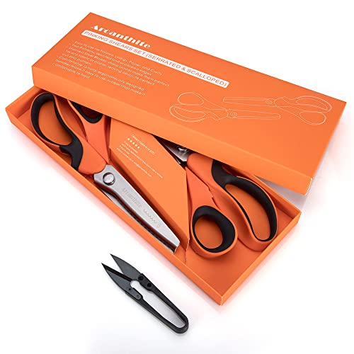 Arcanthite Pinking Shears Set for Scrapbooking