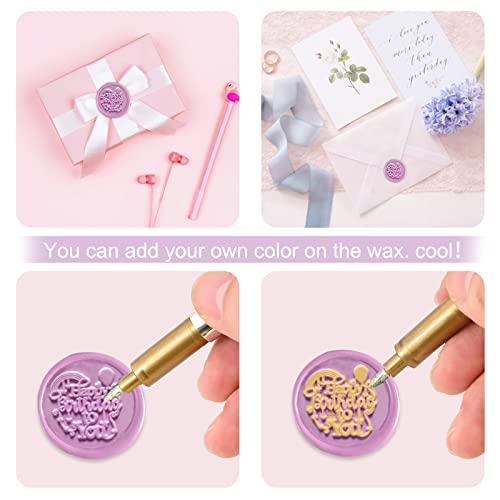 Birthday Balloon Wax Seal Stamp - Ideal for Scrapbooking