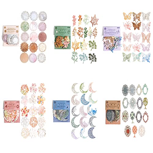 Vintage Lace Cutouts for Scrapbooking - 180pcs