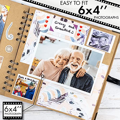 Bstorify 8x8 Scrapbook Album – 60 Pages