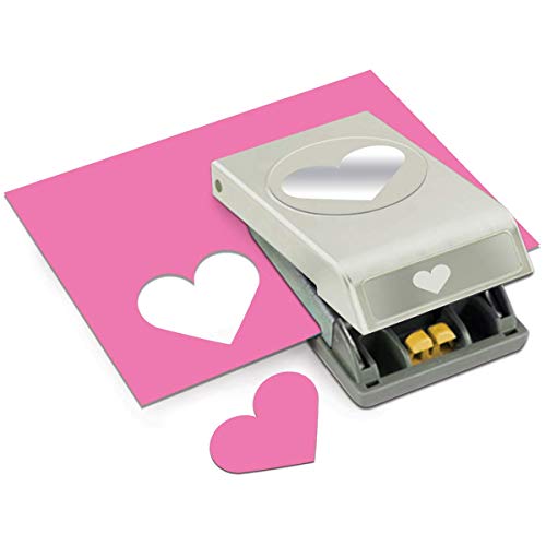 Large Heart Punch for Scrapbooking and Crafts