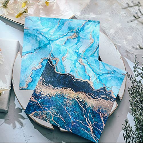 Marble Scrapbooking Paper Pad for DIY Crafts