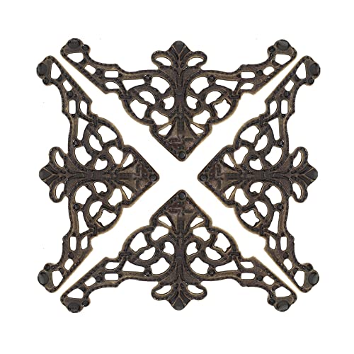 100PCS Bronze Corner Embellishments for Scrapbooking