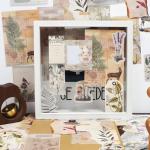 260 PCS Vintage Scrapbooking Aesthetic Journaling Kit