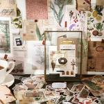 260 PCS Vintage Scrapbooking Aesthetic Journaling Kit