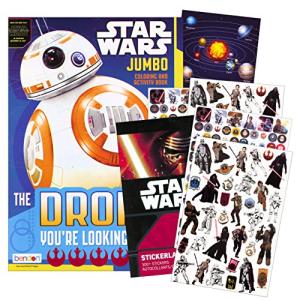 Star Wars Coloring Book with Stickers and Bonus!