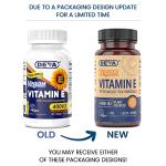 DEVA Vegan Vitamin E 400IU with Antioxidants
