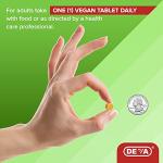 DEVA Vegan Multivitamin with Vitamin C, D2 & B-Complex
