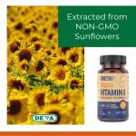 DEVA Vegan Vitamin E 400IU with Antioxidants
