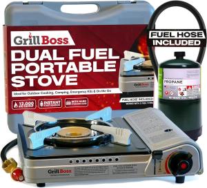 Grill Boss 90057GB Dual Fuel Portable Stove