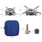 Lightweight Portable Camping Stove with Butane Burner