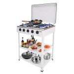 Portable 5-Burner Natural Gas Camp Stove