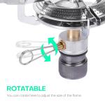 Lightweight Portable Camping Stove with Butane Burner