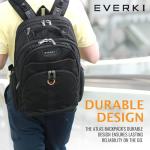 EVERKI Atlas Travel Laptop Backpack, Adjustable Size