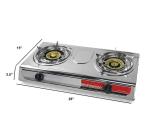 XtremepowerUS Portable Propane 2-Burner Camping Stove