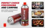 Butane Fuel Canisters for Camping Stoves - 28 Pack