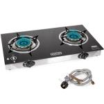 XtremepowerUS Dual Burner Stove with Auto Ignition