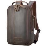 Leather Expandable Backpack for Men and Travel