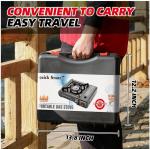 Portable Butane Camping Stove - UL Listed