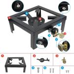 Single Burner Cast Iron Camping Stove