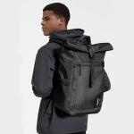Expandable Water-Resistant Rolltop Backpack for Laptops