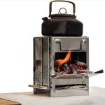 Portable Wood Burning Camp Stove for Backpacking