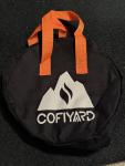 COFIYARD Portable 2-Burner Camping Stove - Orange/Black
