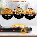 2000W Portable Double Burner Electric Cooktop