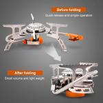 Portable 3900W Backpacking Camping Gas Stove