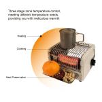 Portable Butane Heater Stove for Camping