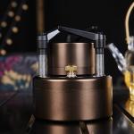 Portable Alcohol Camping Stove with Foldable Stand