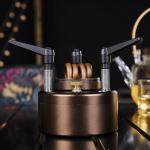 Portable Alcohol Camping Stove with Foldable Stand