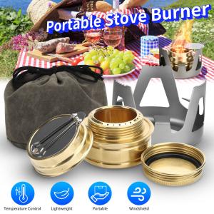Compact Alcohol Stove for Backpacking and Camping