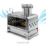 Stainless Steel Portable Wood Stove for Camping