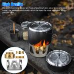 Compact Alcohol Stove for Backpacking and Camping