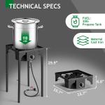 Outdoor Propane Single Burner Camping Stove