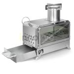 Stainless Steel Portable Wood Stove for Camping