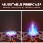 Portable 3900W Backpacking Camping Gas Stove