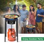 Outdoor Propane Single Burner Camping Stove