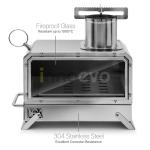 Stainless Steel Portable Wood Stove for Camping