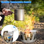 Compact Alcohol Stove for Backpacking and Camping