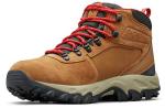 Columbia Men's Waterproof Hiking Boots, Elk Red