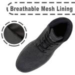 Men's Lightweight Waterproof Hiking Boots with Grip